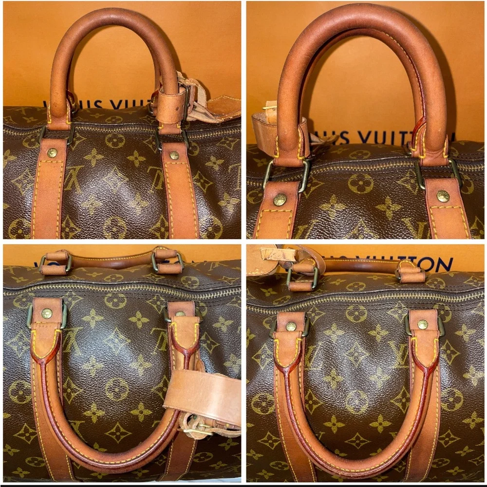 Louis Vuitton Keepall! LV Monogram Keepall 45 Vintage Bag!